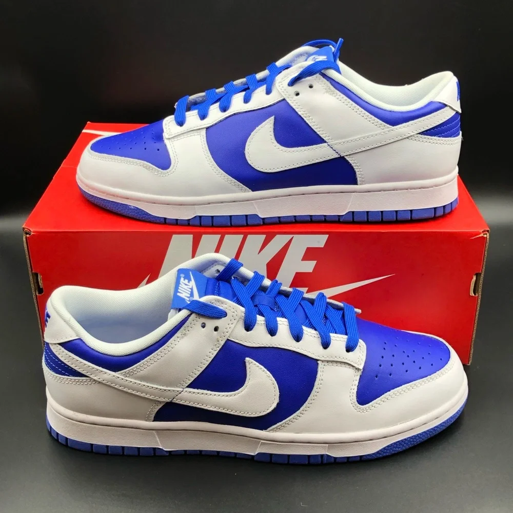 Nike Dunk Low Racer Blue/White Men’s Sz 10.5